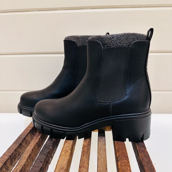 MIA Shoes - MIA Black Chunky Ankle Boots